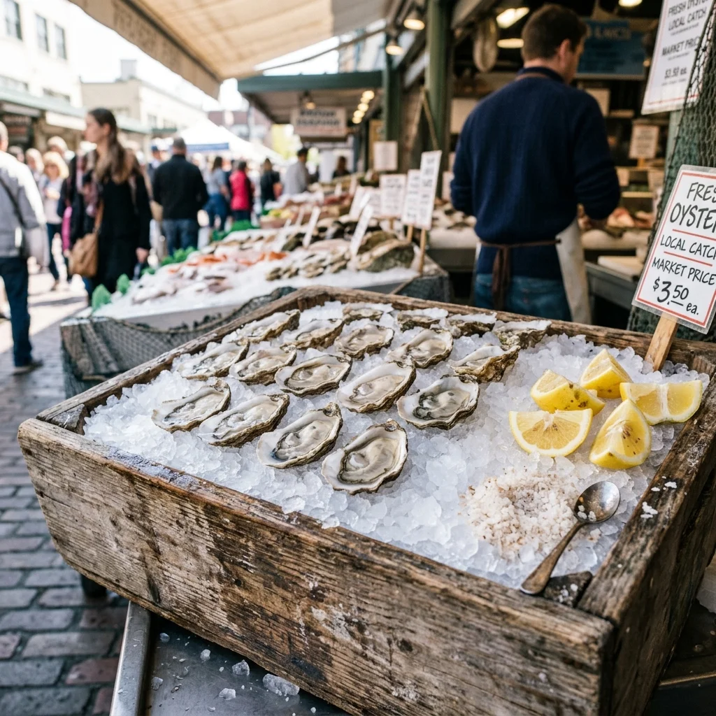 Oysters - nutrition facts and calorie information