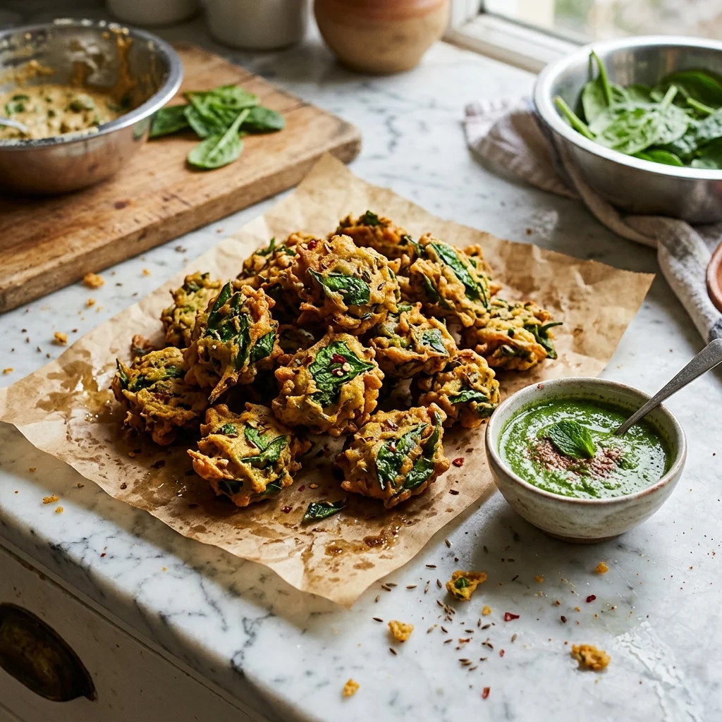 Palak Pakoda - nutrition facts and calorie information