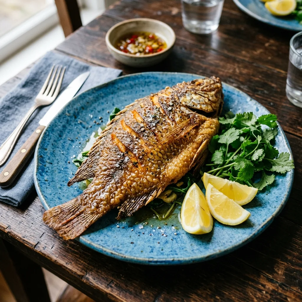 Pan Fried Tilapia - nutrition facts and calorie information