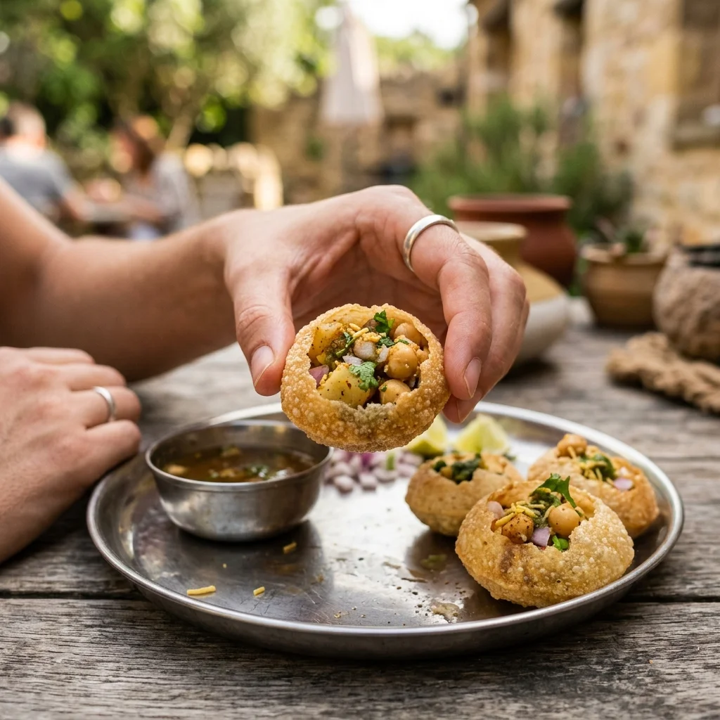 Pani Puri - nutrition facts and calorie information