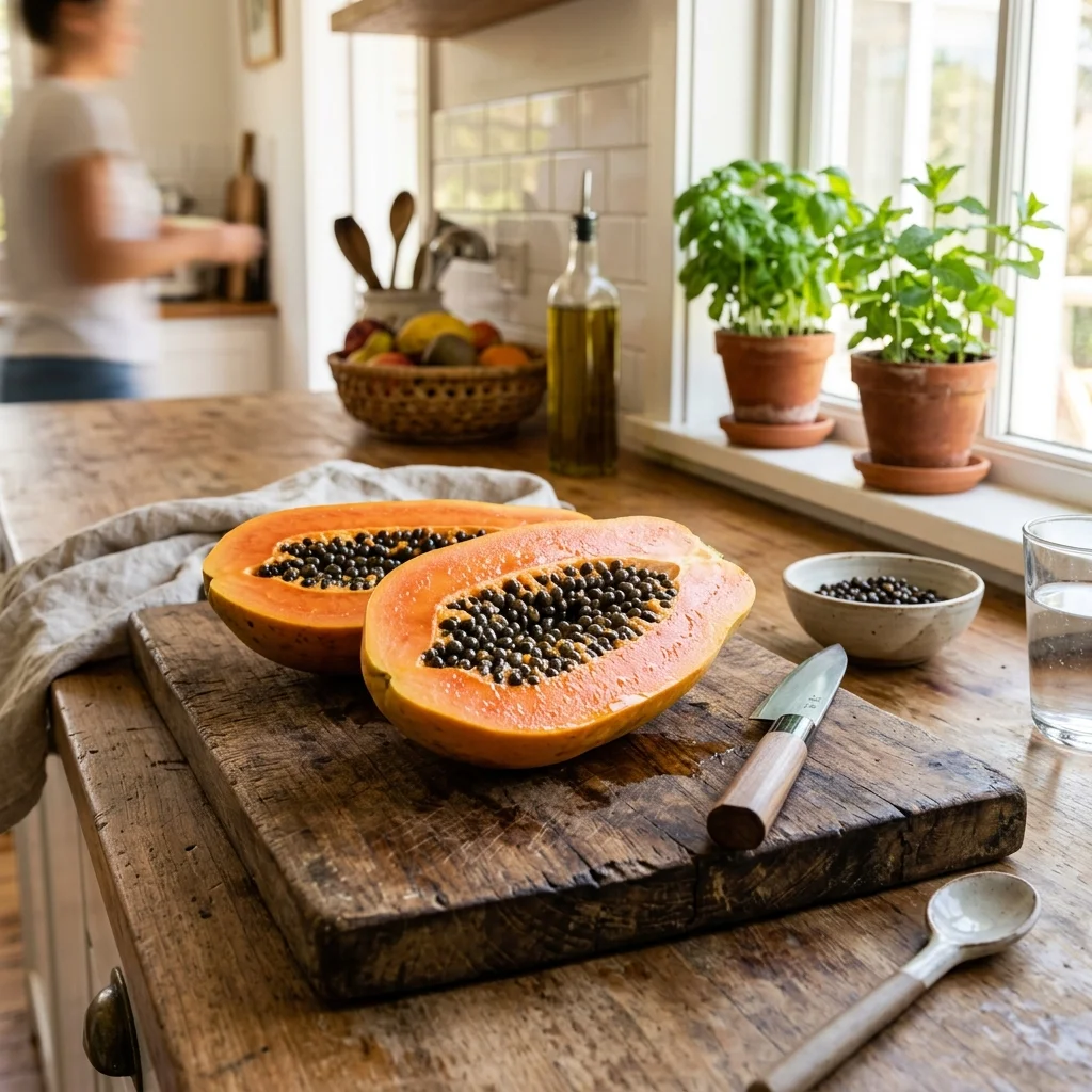 Papaya - nutrition facts and calorie information