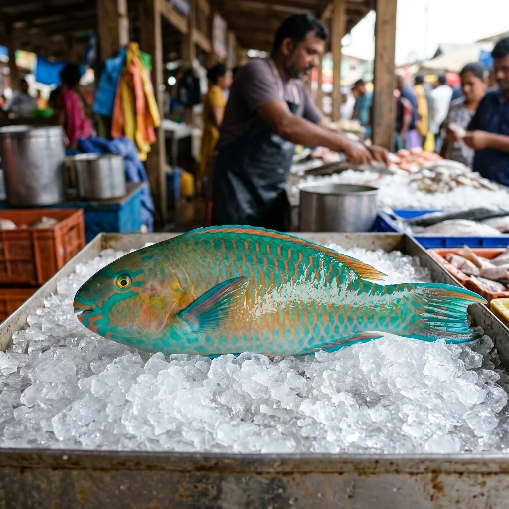 Parrotfish - nutrition facts and calorie information
