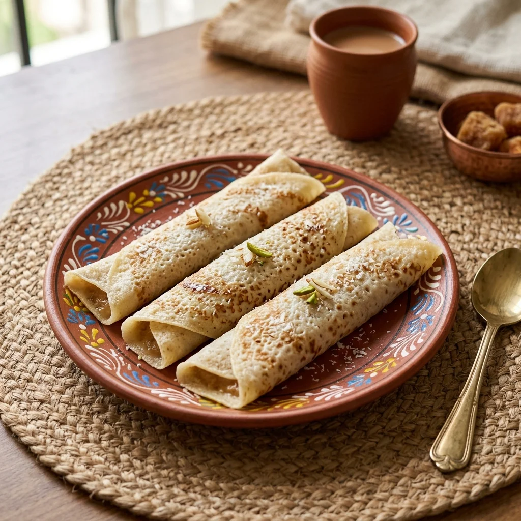 Patishapta - nutrition facts and calorie information