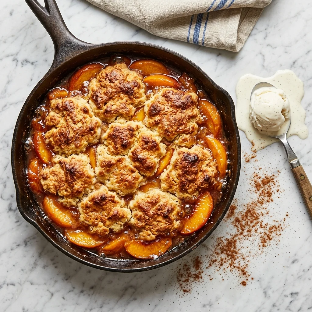 Peach Cobbler - nutrition facts and calorie information