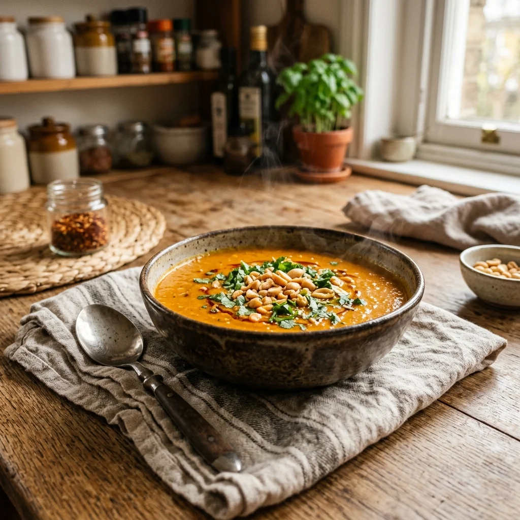 Peanut Soup - nutrition facts and calorie information