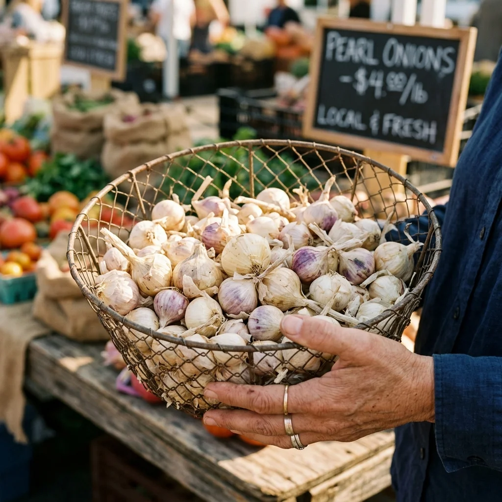 Pearl Onion - nutrition facts and calorie information