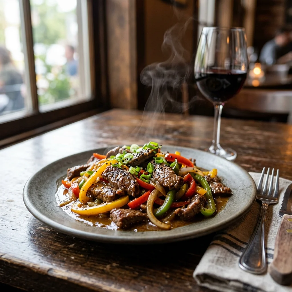 Pepper Steak - nutrition facts and calorie information