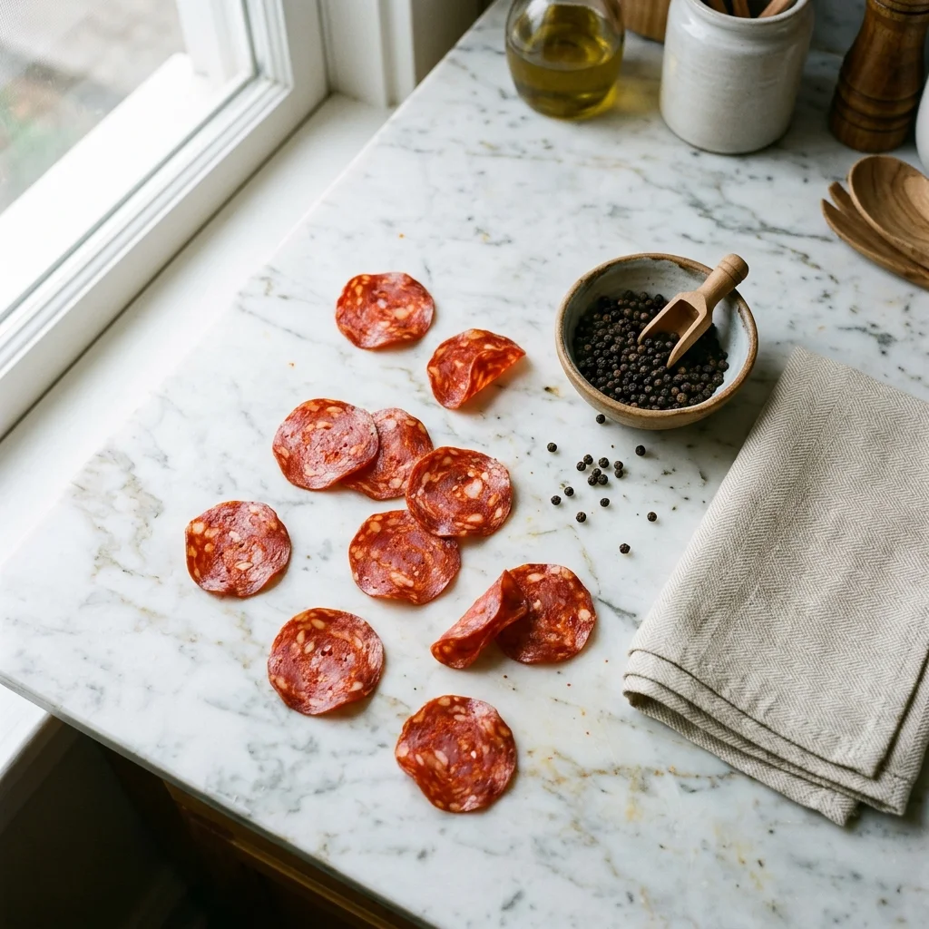 Pepperoni - nutrition facts and calorie information