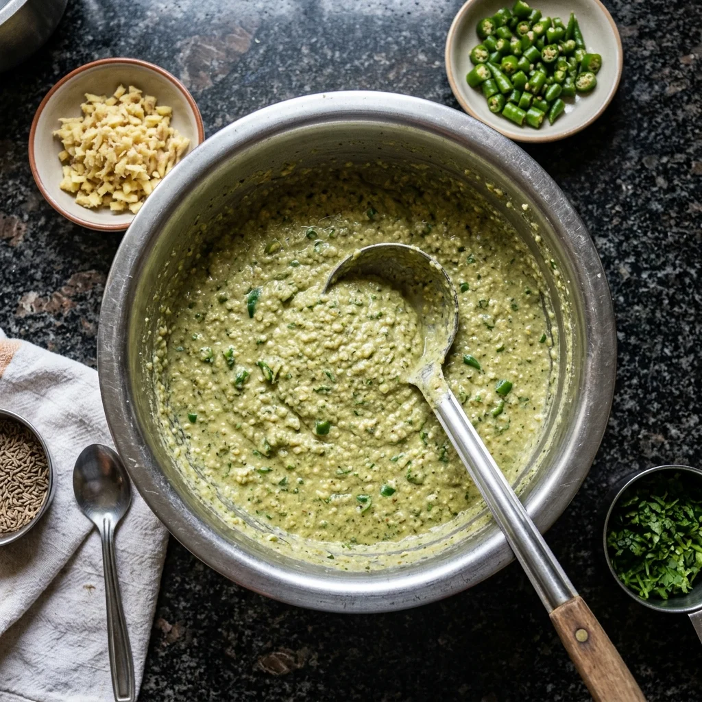 Pesarattu Batter - nutrition facts and calorie information