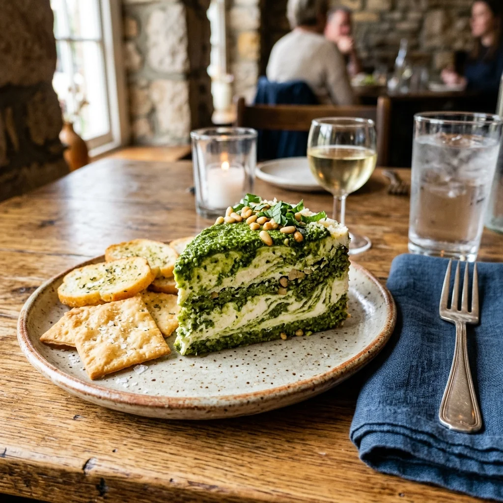 Pesto Torta - nutrition facts and calorie information