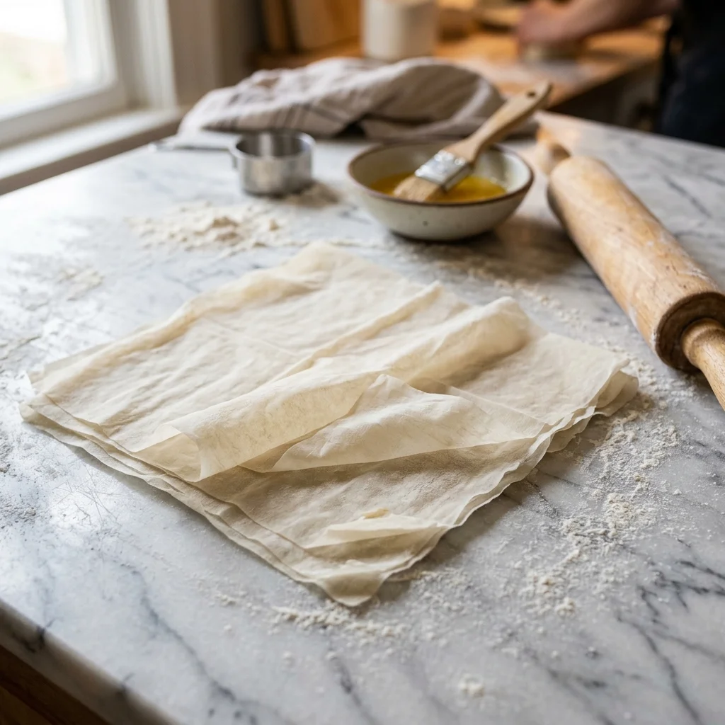 Phyllo Dough - nutrition facts and calorie information