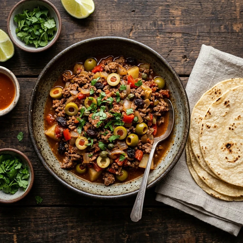 Picadillo - nutrition facts and calorie information