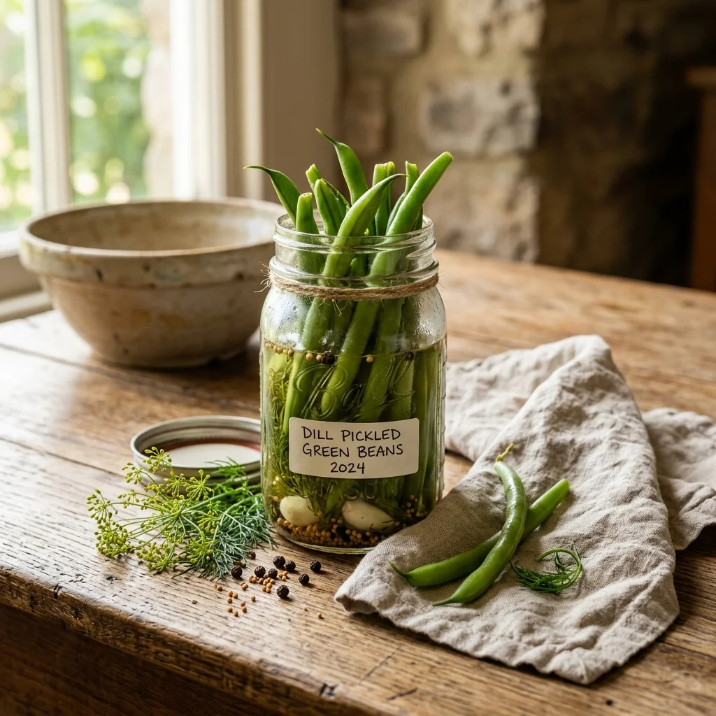 Pickled Green Beans - nutrition facts and calorie information