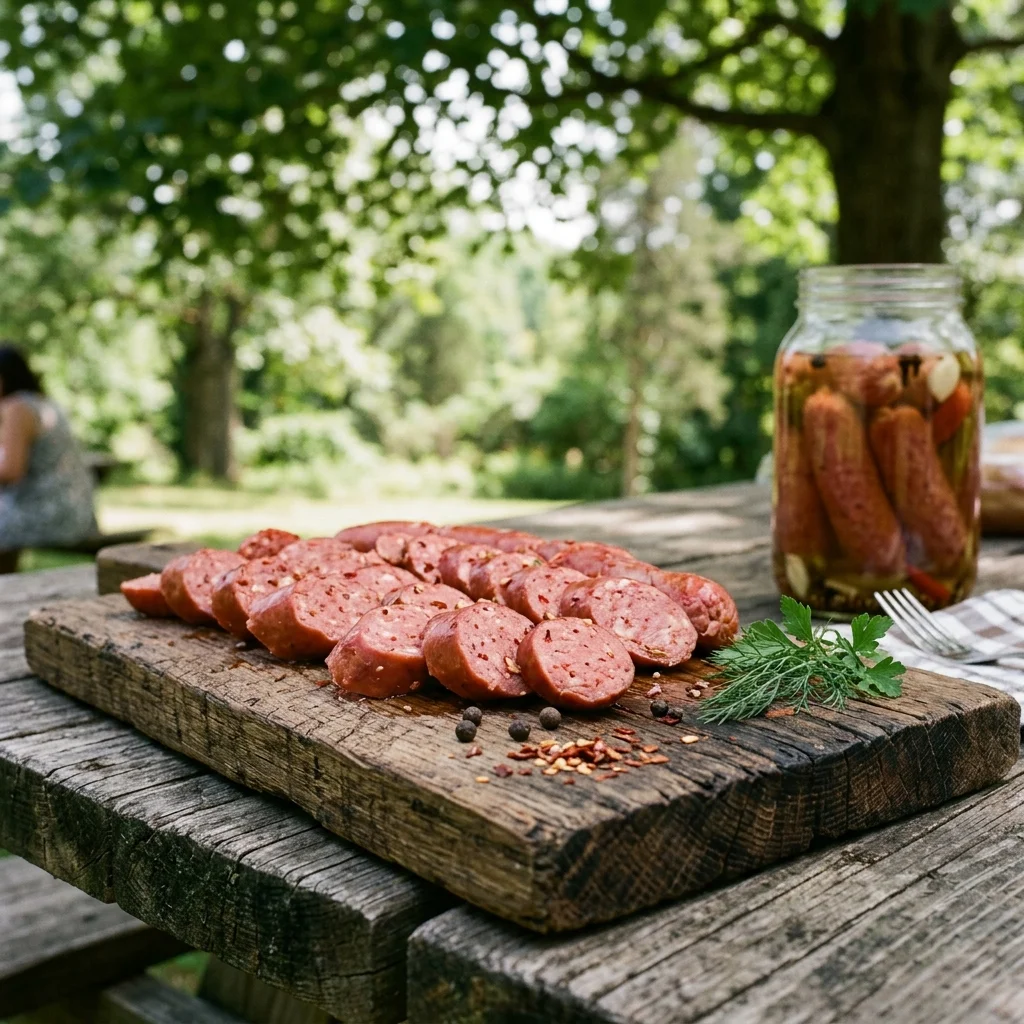 Pickled Sausage - nutrition facts and calorie information