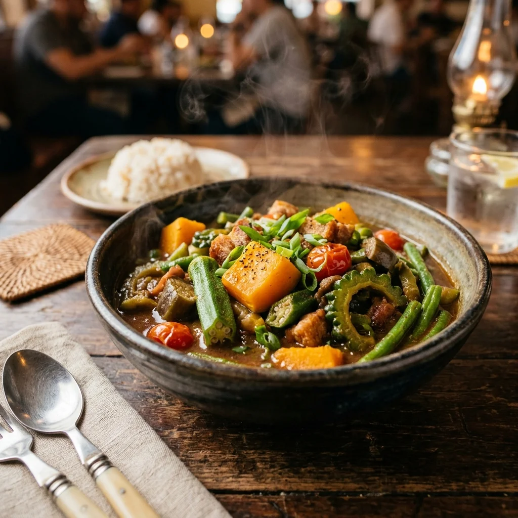 Pinakbet Tagalog - nutrition facts and calorie information