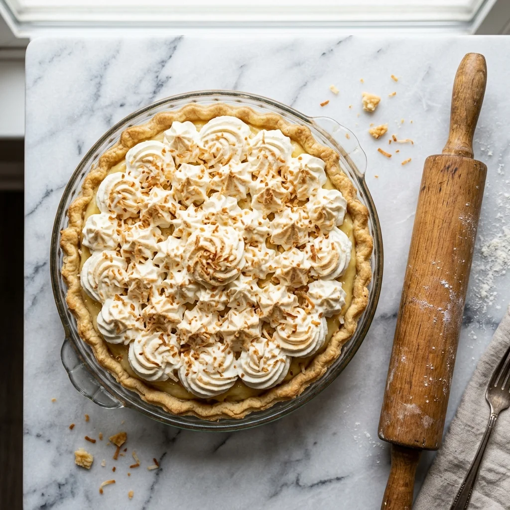 Pineapple Cream Pie - nutrition facts and calorie information