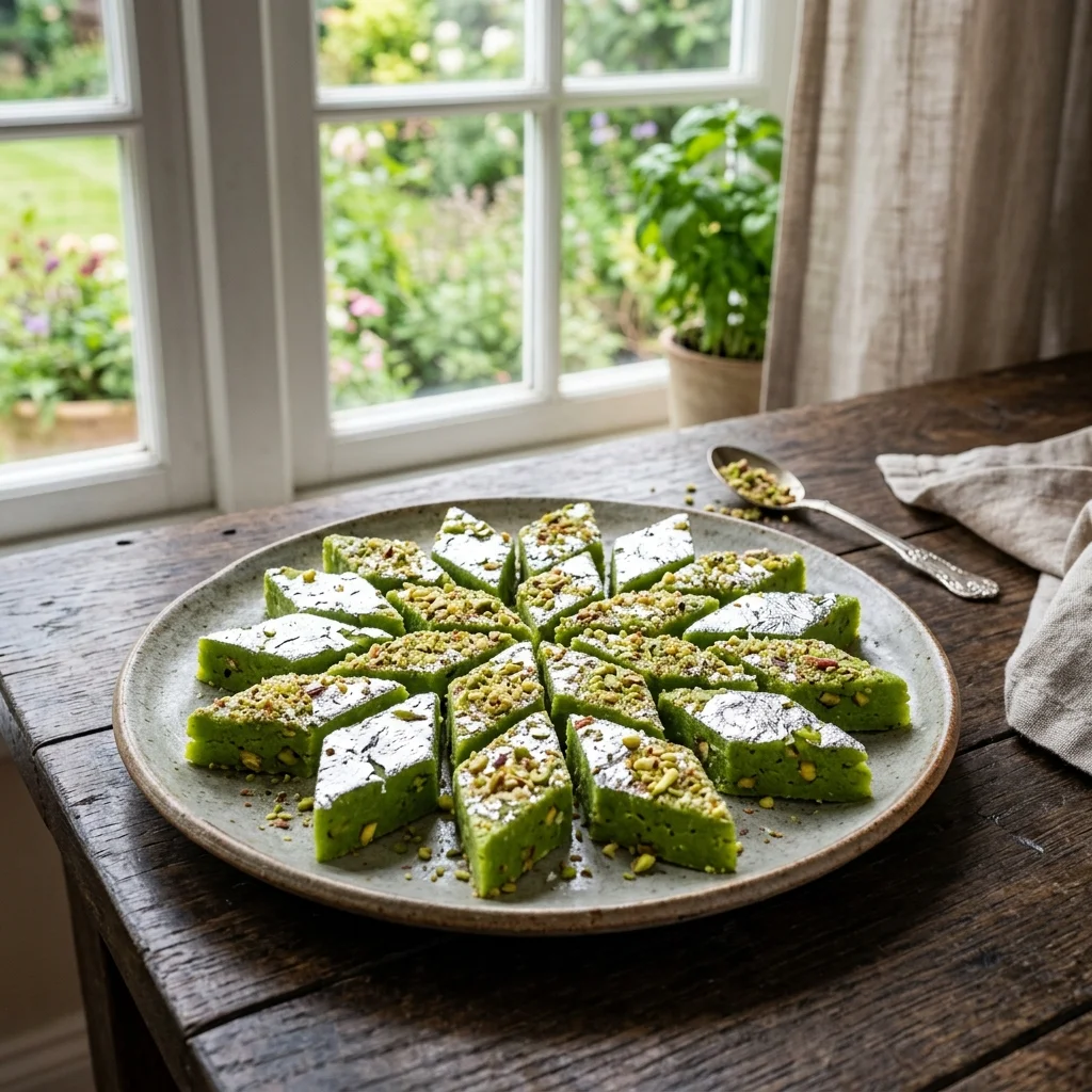 Pista Barfi - nutrition facts and calorie information