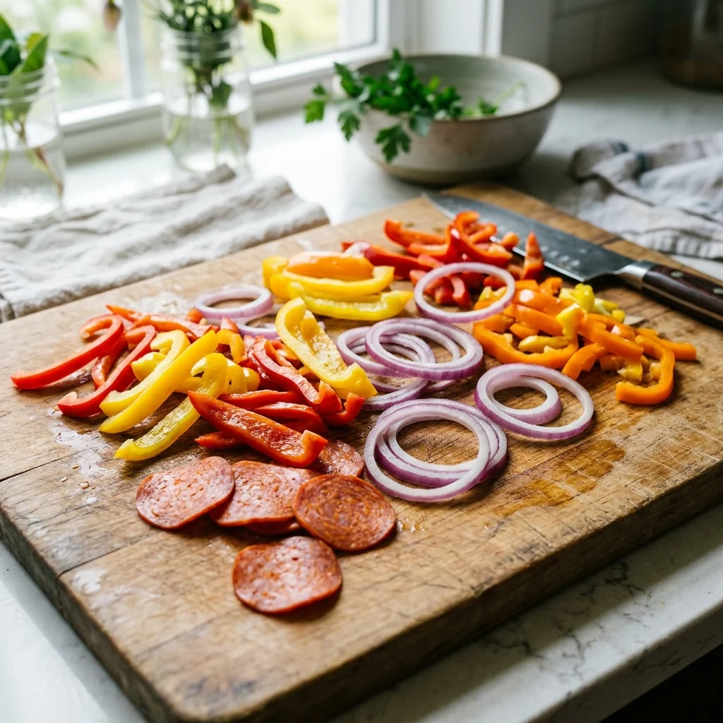 Pizza Topping - nutrition facts and calorie information