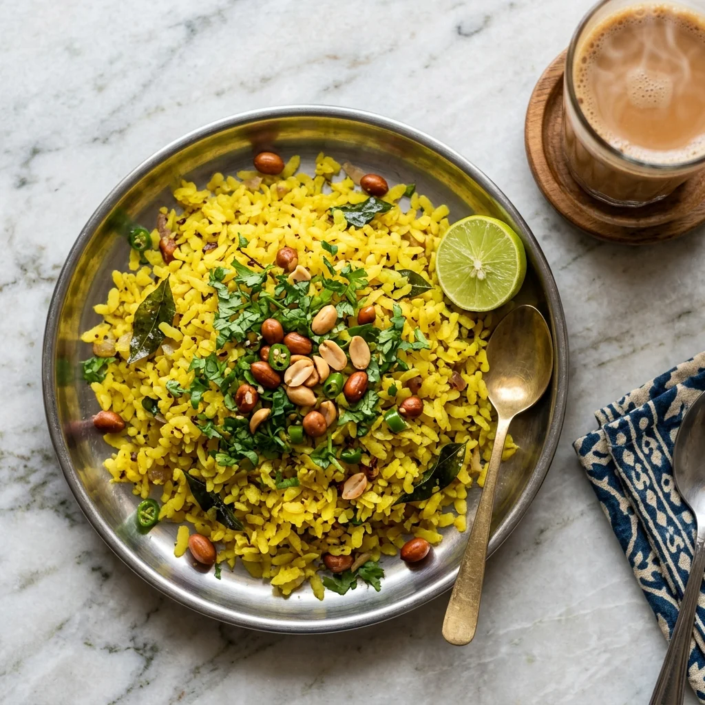 Poha - nutrition facts and calorie information