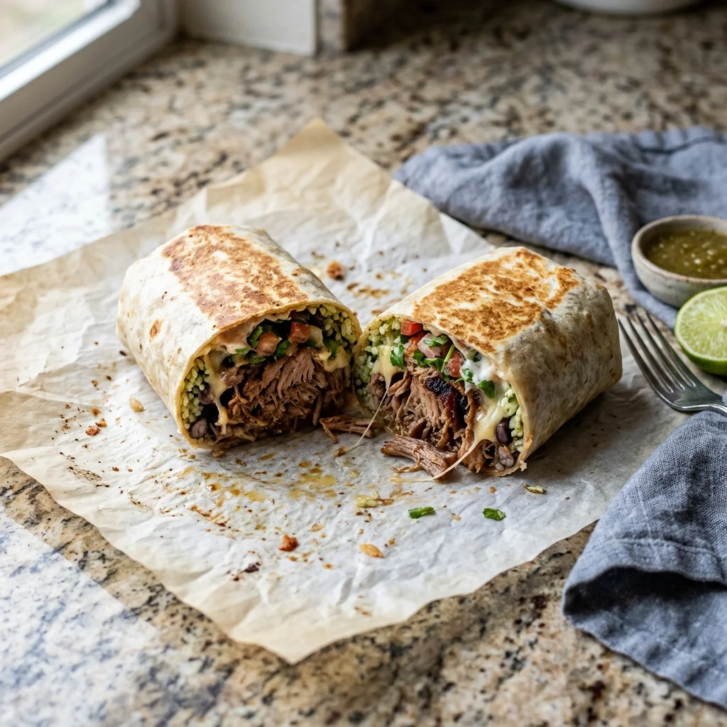 Pork Burrito - nutrition facts and calorie information