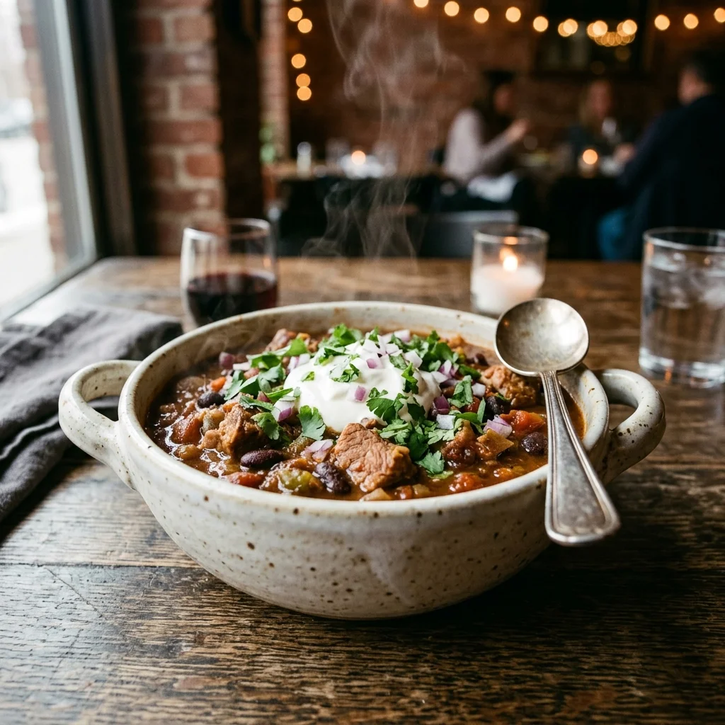Pork Chili - nutrition facts and calorie information