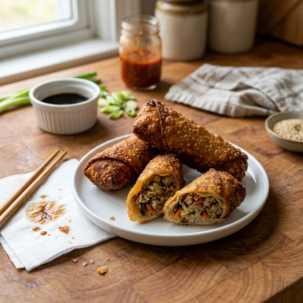 Pork Egg Rolls - nutrition facts and calorie information