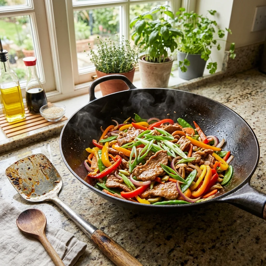 Pork Stir Fry - nutrition facts and calorie information