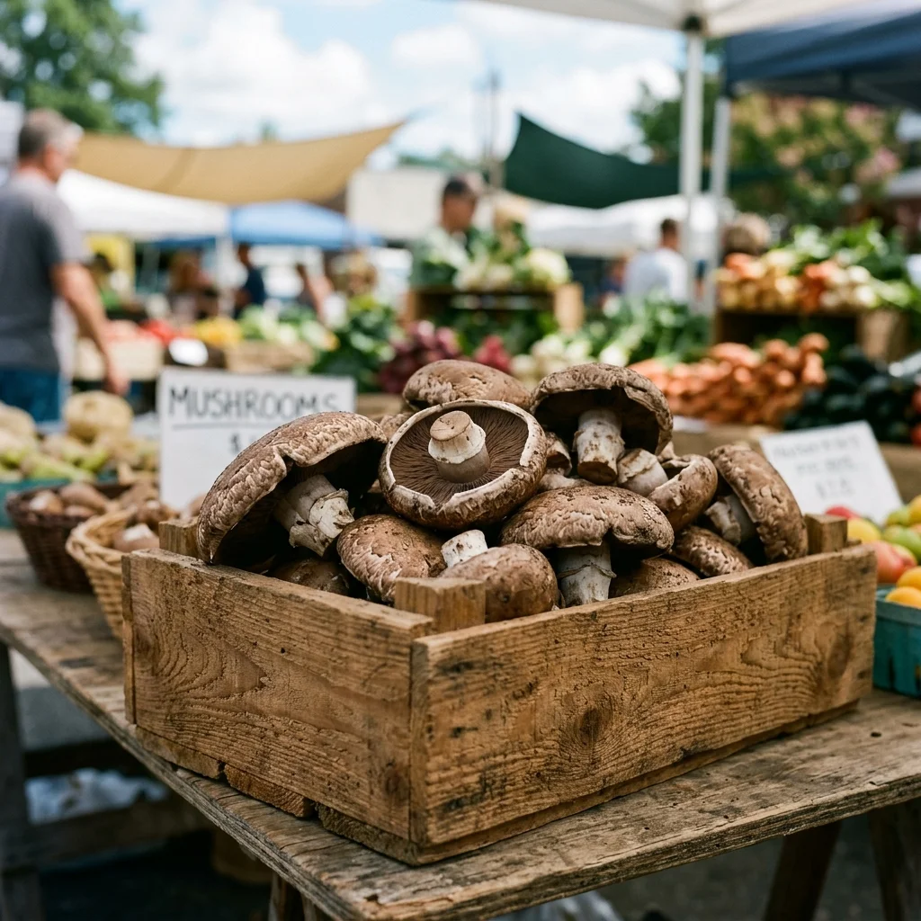 Portabella Mushrooms - nutrition facts and calorie information