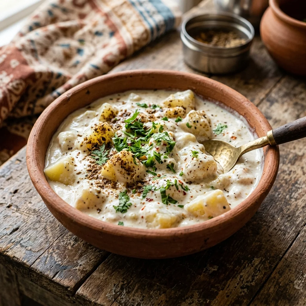 Potato Raita - nutrition facts and calorie information