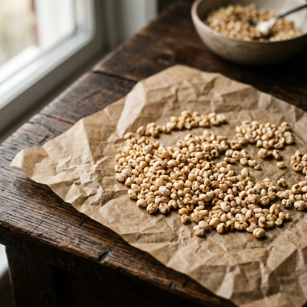 Puffed Millet - nutrition facts and calorie information