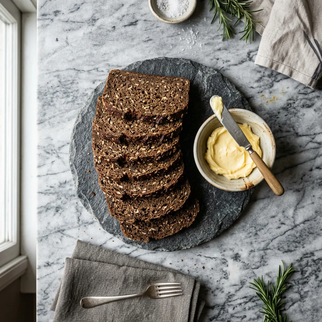Pumpernickel Bread - nutrition facts and calorie information
