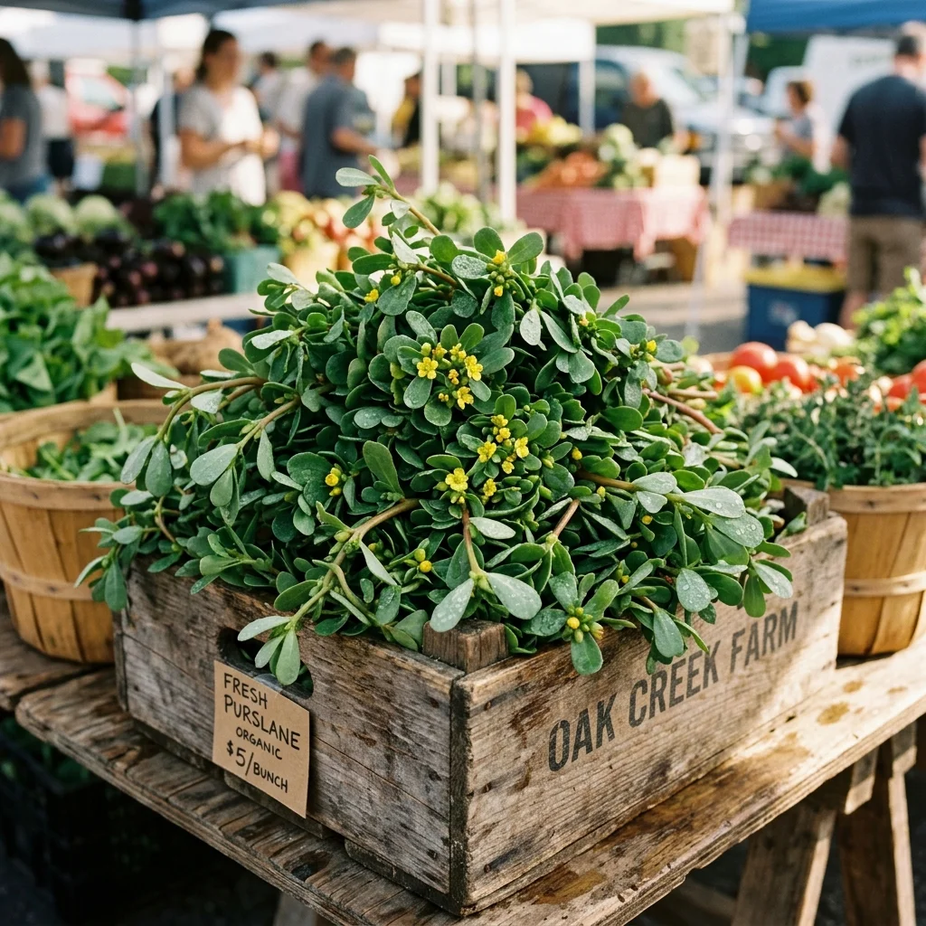 Purslane - nutrition facts and calorie information