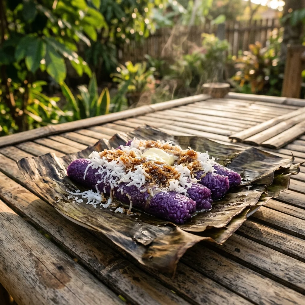 Puto Bumbong - nutrition facts and calorie information