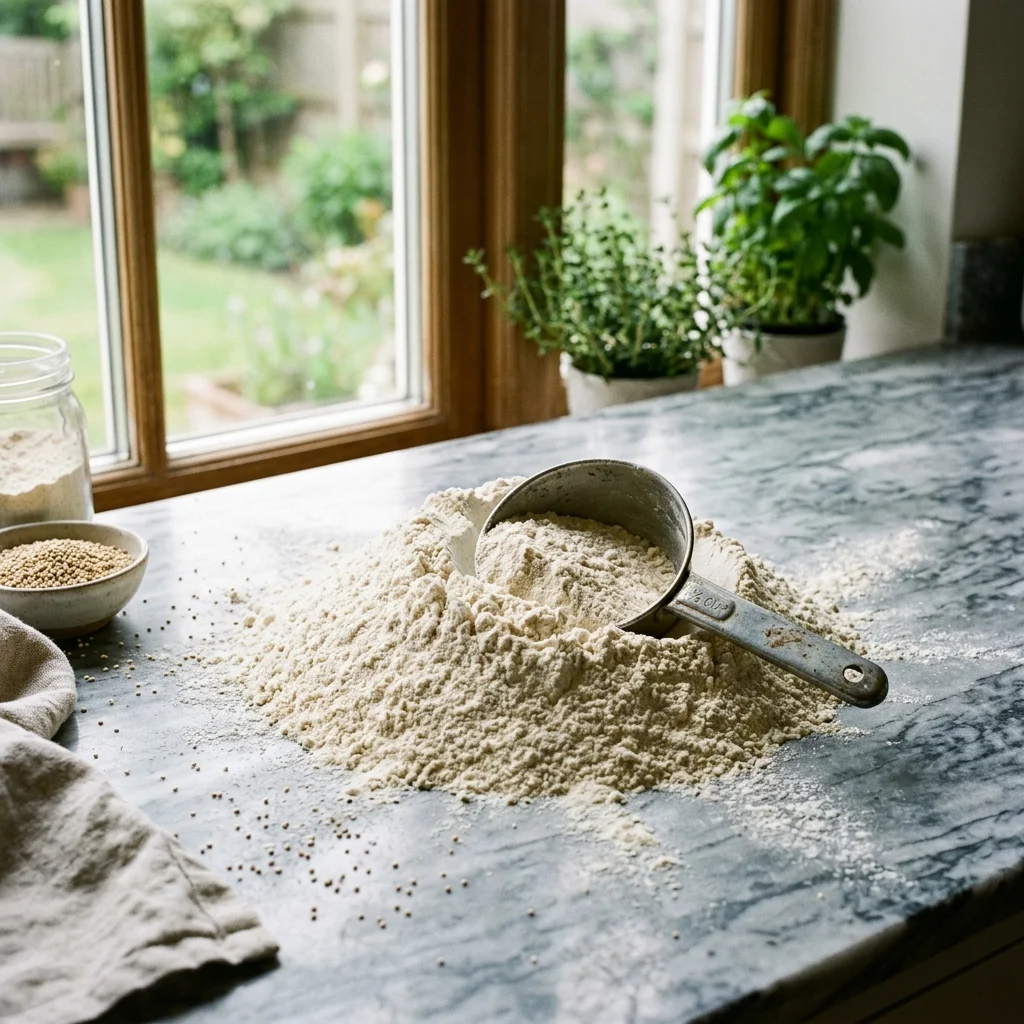 Quinoa Flour - nutrition facts and calorie information