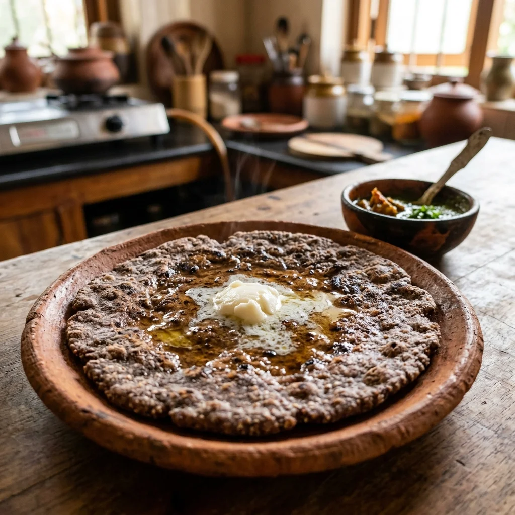 Ragi Roti - nutrition facts and calorie information