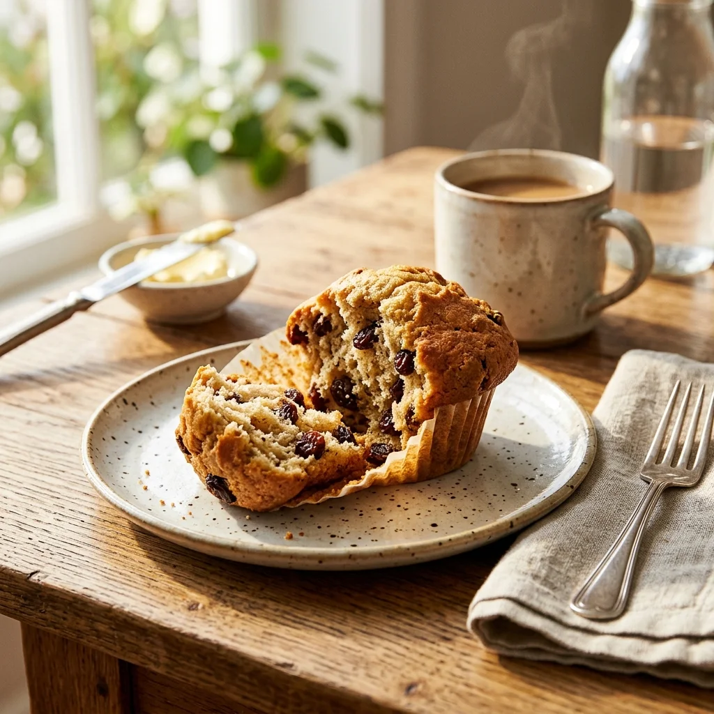 Raisin Muffin - nutrition facts and calorie information