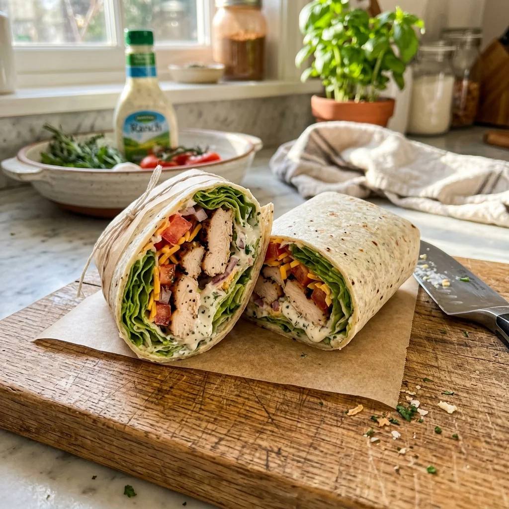 Ranch Wrap - nutrition facts and calorie information