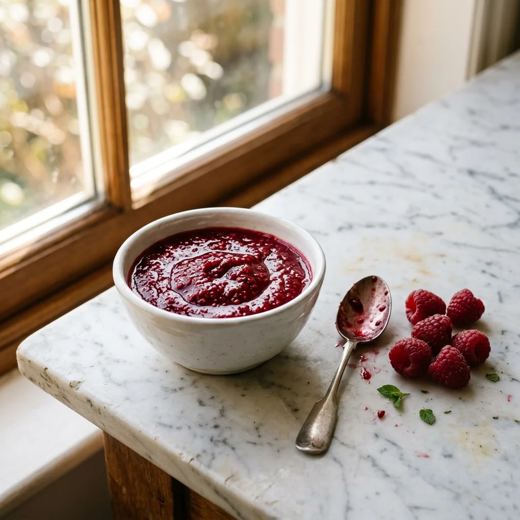 Raspberry Puree - nutrition facts and calorie information