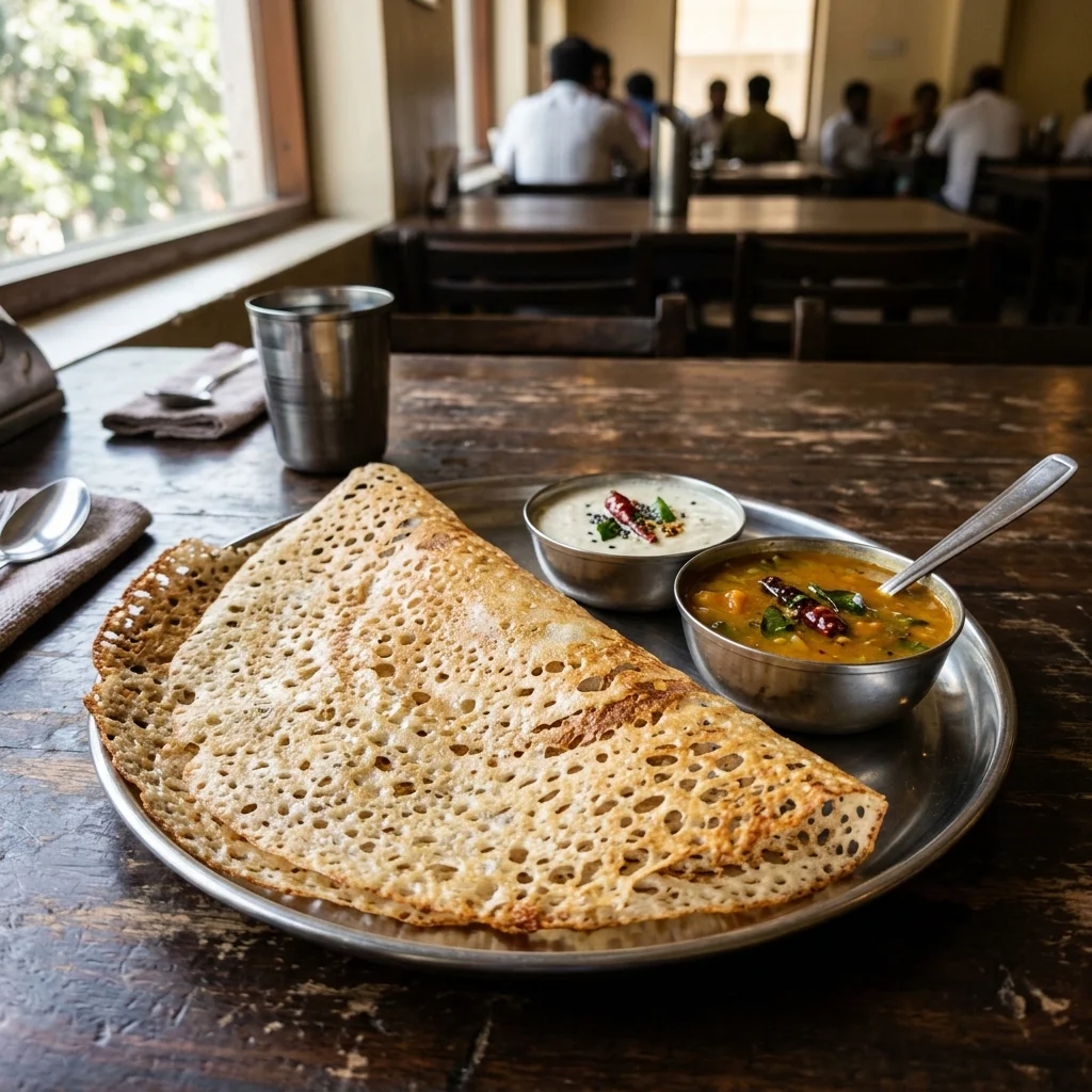 Rava Dosa - nutrition facts and calorie information