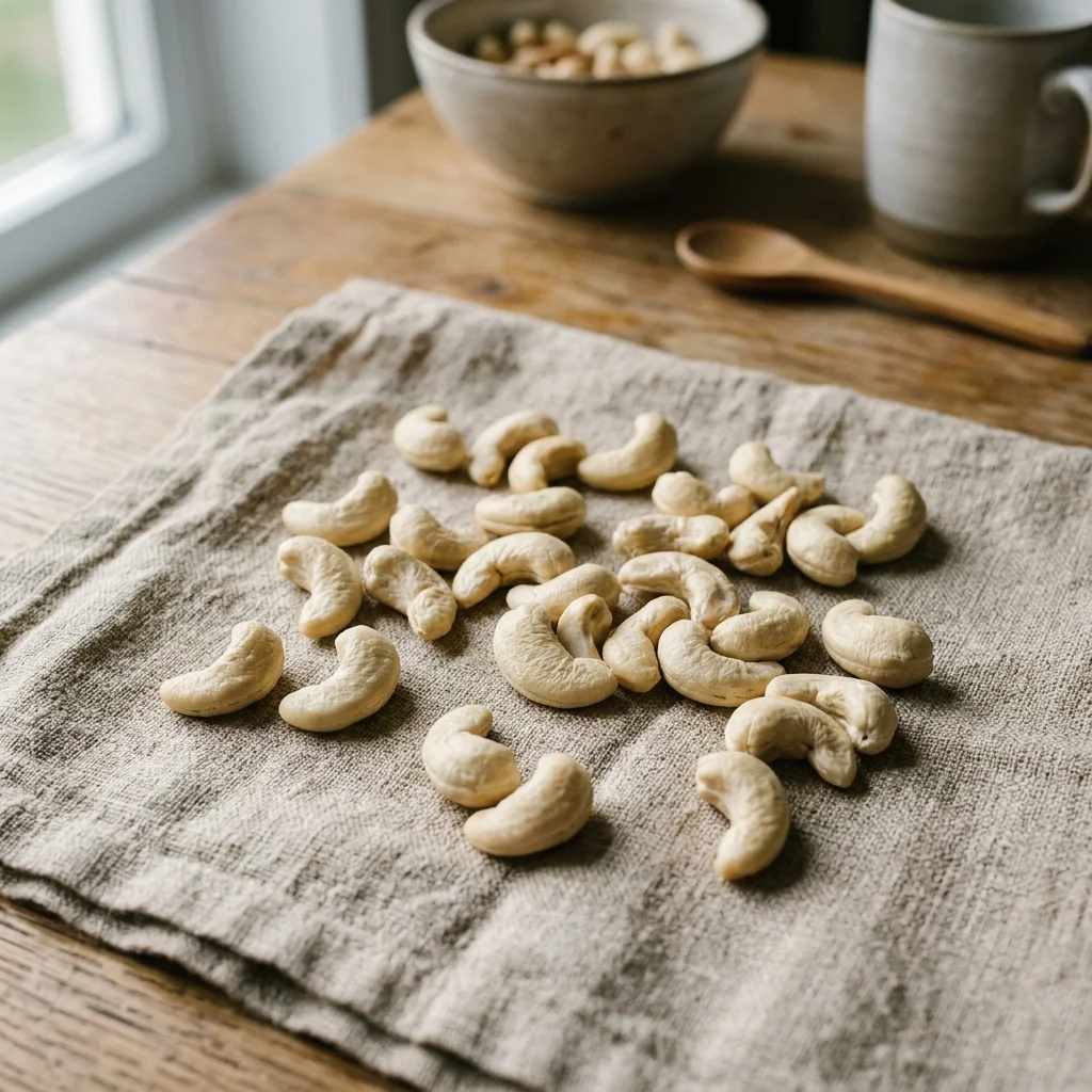 Raw Cashews - nutrition facts and calorie information