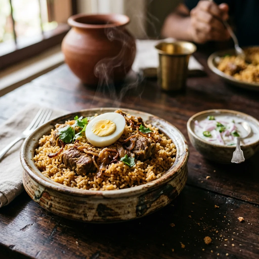 Rawther Biryani - nutrition facts and calorie information