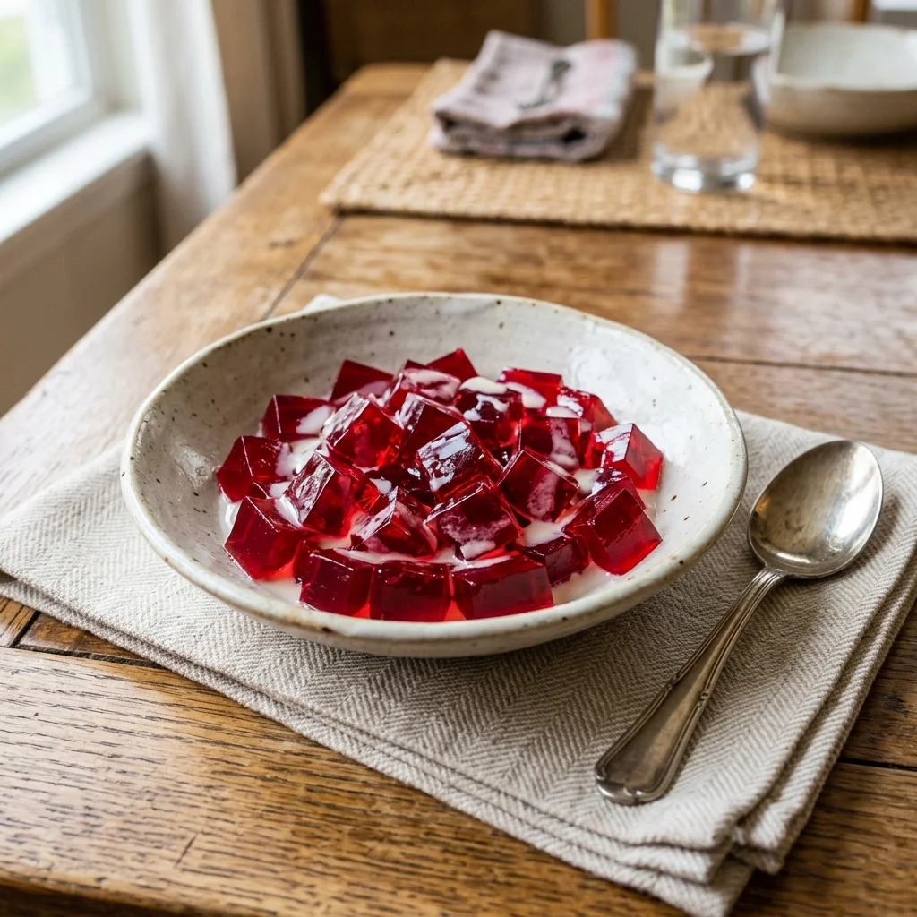 Red Gulaman - nutrition facts and calorie information