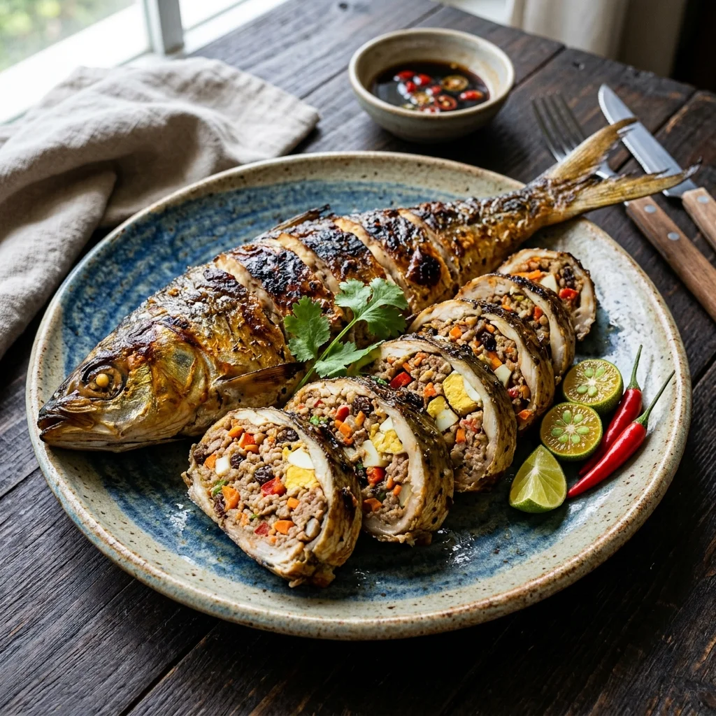 Rellenong Bangus - nutrition facts and calorie information