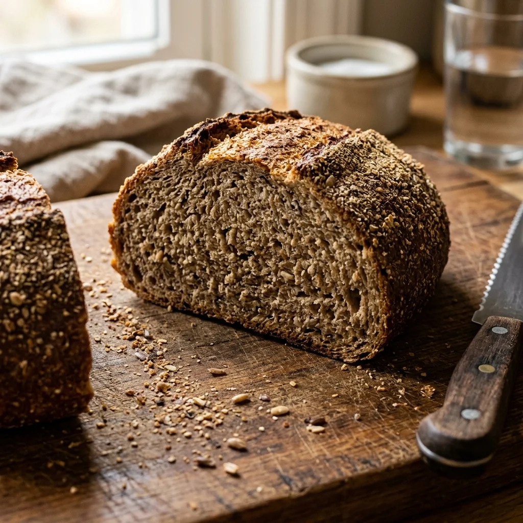 Rice Bran Bread - nutrition facts and calorie information