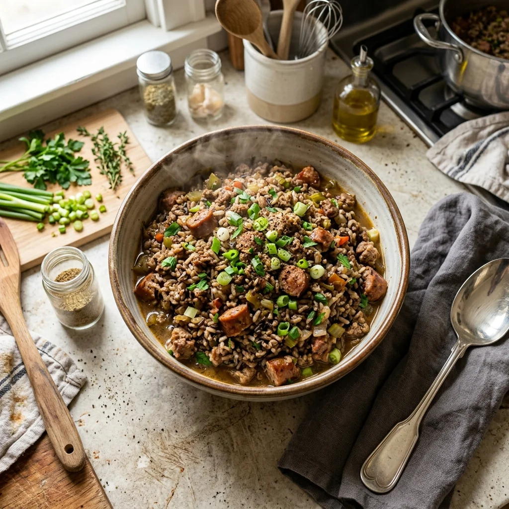 Rice Dressing - nutrition facts and calorie information