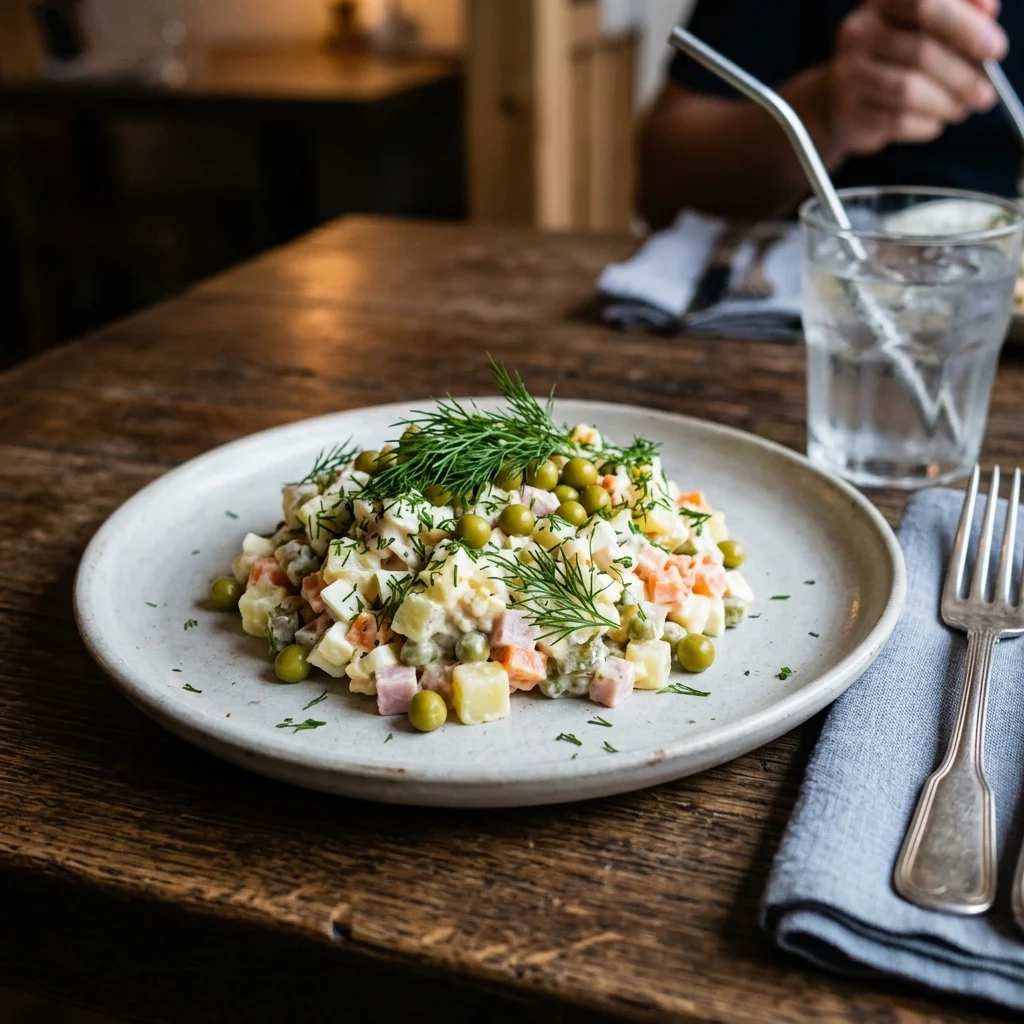 Russian Salad - nutrition facts and calorie information