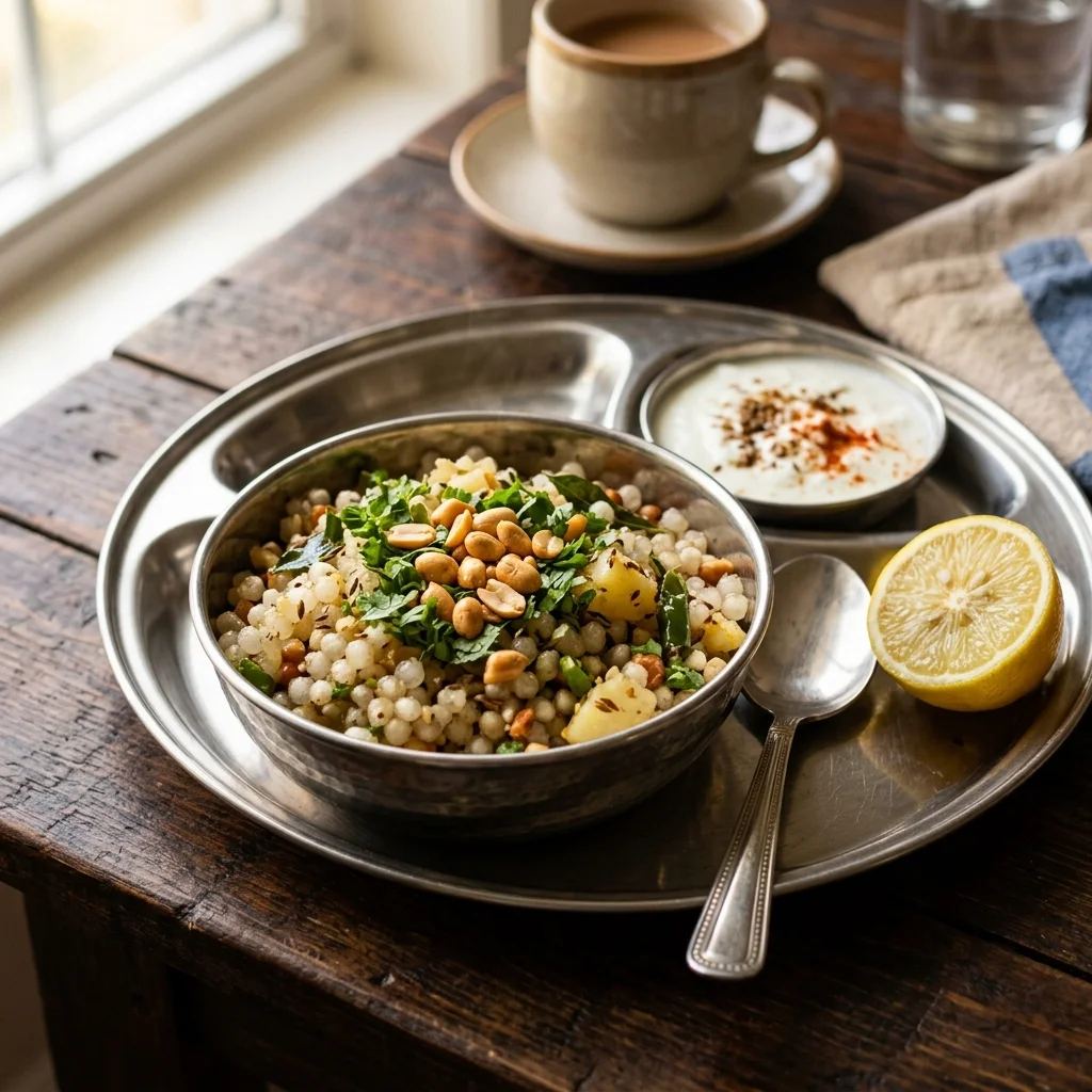 Sabudana Khichdi - nutrition facts and calorie information