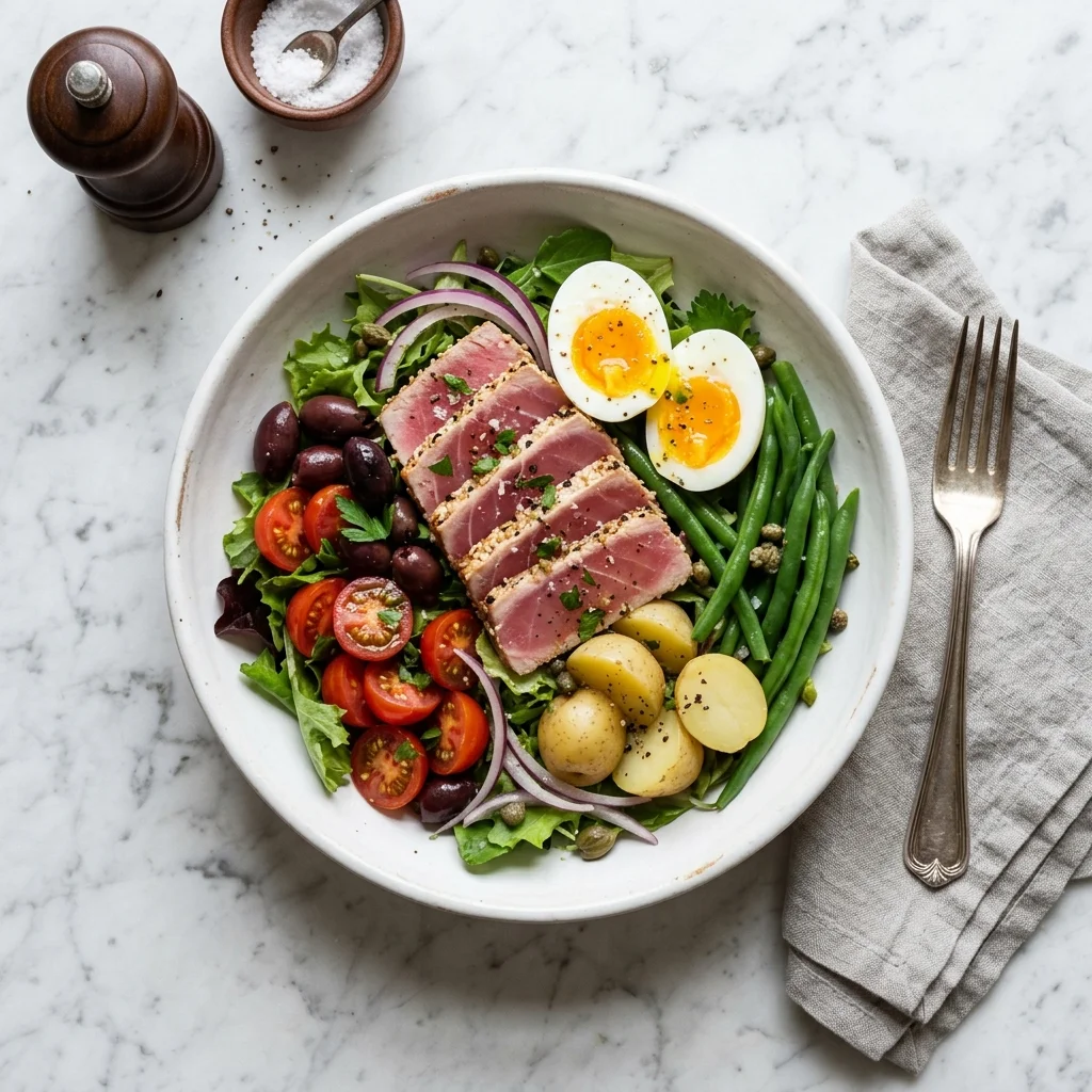 Salade Niçoise - nutrition facts and calorie information