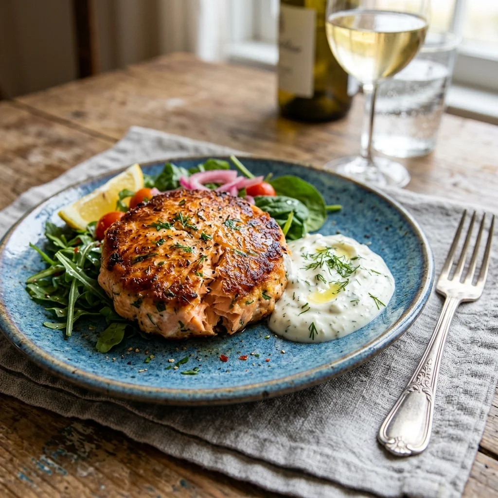 Salmon Patty - nutrition facts and calorie information