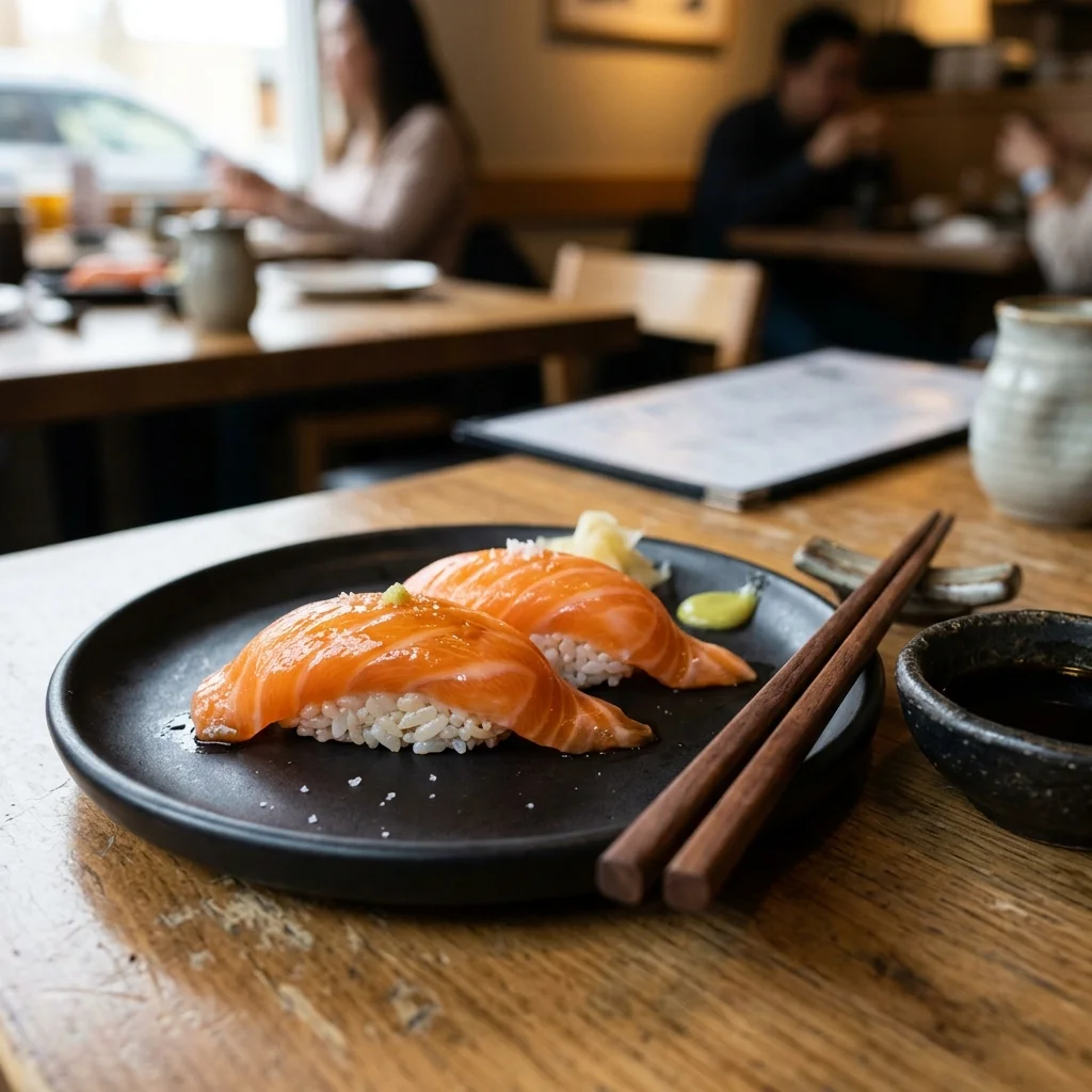 Salmon Sushi - nutrition facts and calorie information